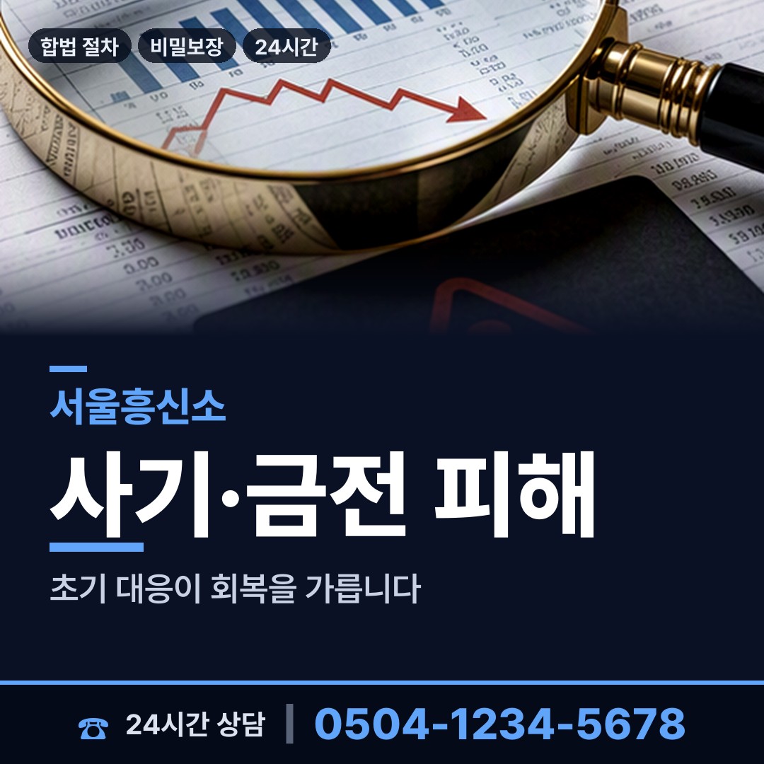 서울 혜화동 온라인사기조사 상담 안내